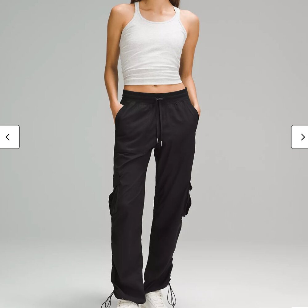 lululemon Dance Studio Relaxed-Fit Mid-Rise Cargo Pant Sz L
